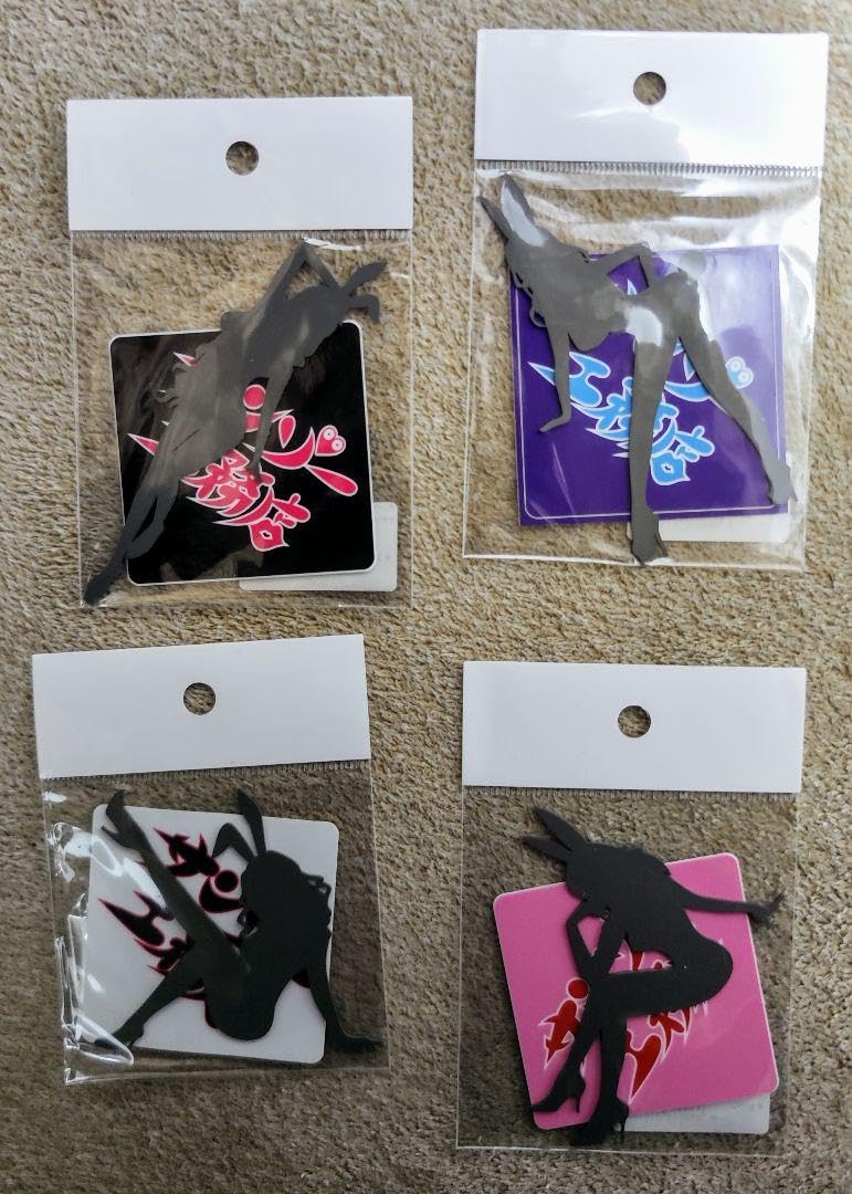 サンゾー工務店 ロダン カスタムベロ バニーガール4姉妹4種類 ステッカーセット Amazon.co.jp: サンゾー工務店 RODAN カスタムベロ バニーガールズ 4種